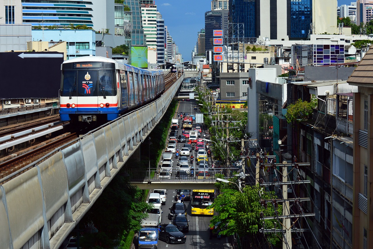 バンコクでの電車の乗り方と電車がお勧めの理由